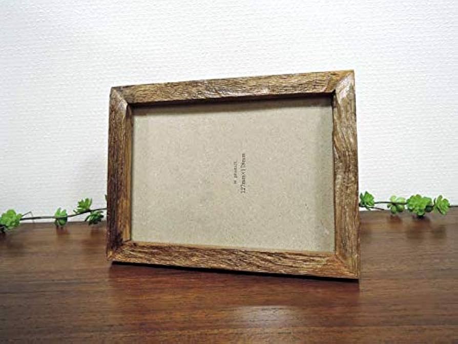 Amazon.co.jp: オールドチーク フォトフレーム フォト2L photo 2L判